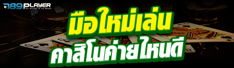 มือใหม่เล่นคาสิโนค่ายไหนดี ?